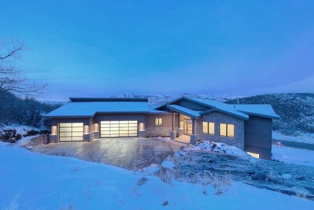Deer Mountain luxury interior - Park City custom home