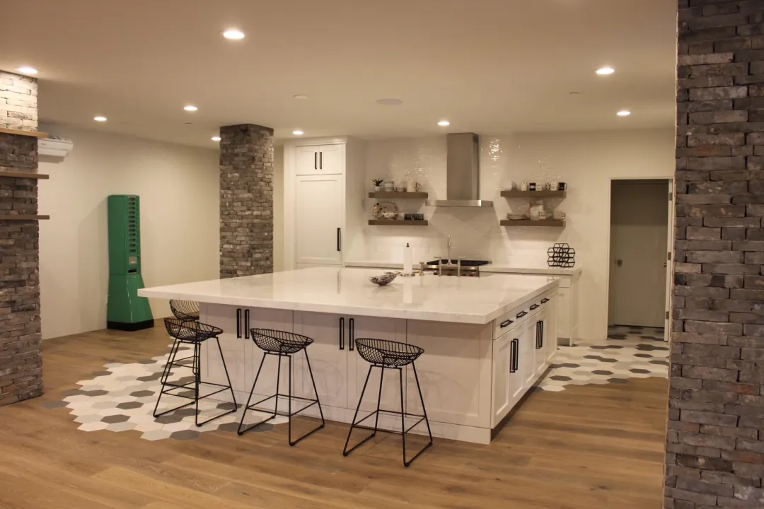 Basement kitchen