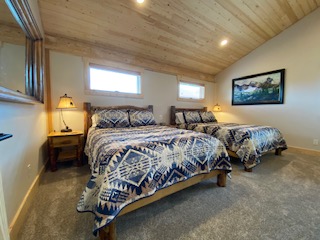 Log home architectural detail