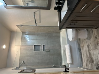 Custom home construction progress